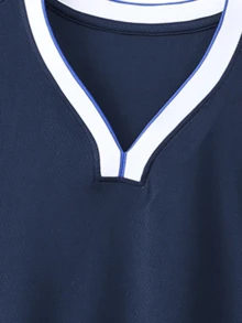 Unisex Basketball Tournament T-Shirt - Breathable & Quick-Dry For Spring/Summer, Customizable With Logo/Name/Number, Team Training Jersey - Royal Blue - View 6