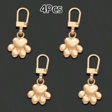 4/10个猫爪金属拉链拉片，可拆卸，适用于衣物、包袋、外套拉链更换，拉链维修工具 - 彩色 - 查看 14