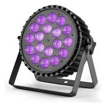 Luces Led Stage Par 18 X 18 W Rgbwa+uv 6 En 1 A Todo Color P - Tipo de Enchufe B USA (110-127V) - Ver 1
