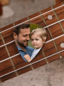 Miếng gảy đàn guitar cá nhân hóa, Phụ kiện đàn guitar in ảnh và chữ theo yêu cầu, Miếng gảy đàn guitar tùy chỉnh, Quà tặng guitar, Món quà hoàn hảo cho người yêu âm nhạc, Miếng gảy đàn guitar dễ thương, Miếng gảy đàn bass in ảnh theo yêu cầu, Quà tặng Ngày Valentine, Quà sinh nhật, Quà tặng cho bố, mẹ, gia đình, bạn bè, cặp đôi, Quà tặng độc đáo - phong cách A - Xem 4