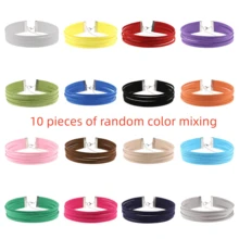 Dây chuyền choker nhung 1/2/5/10 lớp, Dây chuyền nhung nữ, Dây chuyền nhung phong cách Punk, Dây chuyền choker phong cách Gothic tối giản, Dây chuyền nữ, Dây chuyền xương đòn, Trang trí tiệc, Thích hợp cho đeo hàng ngày, dự tiệc, cosplay - Nhiều màu - Xem 28