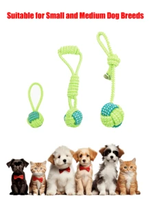 3 paquetes de juguetes de cuerda para perros masticadores agresivos - Juguetes interactivos de lucha de la cuerda de gran resistencia con texturas mixtas, juguetes de masticación para cachorros para todos los tamaños de razas, juguetes resistentes para perros de interior y exterior para entrenamiento dental - Multicolor - Ver 9