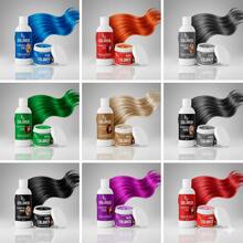 L&BEAUTY Toning Mask Kit 300g + Toning Shampoo 300ml - Tóc đỏ - Xem 3