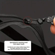 4/10个猫爪金属拉链拉片，可拆卸，适用于衣物、包袋、外套拉链更换，拉链维修工具 - 彩色 - 查看 4