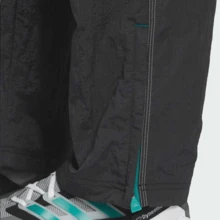 Adidas SS25 EQT Series Woven Loose Soft Fashion Knitted Sports Pants Black Pants Men - 彩色 - 查看 6