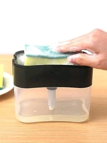 1个创意厨房皂液器，家用厨房收纳 - 彩色 - 查看 6