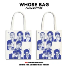 SKZ 新专辑《KARAMA》附赠帆布包、粉丝见面会签名套装、偶像签名活动礼品。世界巡回演唱会手提袋、STAY 粉丝周边、实用日常通勤购物袋、实用礼物、可爱圣诞礼物、帆布包 - 彩色 - 查看 15