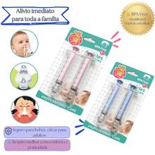 Kit Of 2 Manual  Aspirators – Cleaning Babies, Children And Adults – , Silicone Nozzle, Reusable - 中紫紅色 - 查看 1
