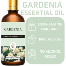 100毫升/30毫升/10毫升栀子花香氛精油，栀子花精油，适用于香薰机、加湿器、肥皂/蜡烛制作，男女皆宜，理想礼品