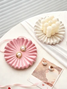 1pc Hand-Shaped Home Desktop Decoration Ornaments Jewelry Decoration Plate Key Ring Plate Give Hands Sculpture Resin Crafts Decoration, Best Gift, Winter, Decorations, Home, Wedding Decoration, Home Decoration, Jewelry Collection Box, Party Decoration Valentine's Day Birthday - Multicolor - View 9