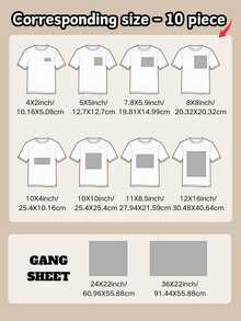 Bộ 1/5/10 miếng dán chuyển nhiệt DTF tùy chỉnh, dán ảnh và chữ lên quần áo theo yêu cầu, tự làm decal chuyển nhiệt, ảnh và chữ có thể tùy chỉnh, nhiều kích cỡ decal ủi tùy chỉnh, decal chuyển nhiệt áo thun, dành cho gia đình. - Phim chuyển nhiều màu - Xem 35