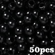 50 hạt gỗ tự nhiên cỡ lớn 16x20mm - Màu nâu đậm, đen, xanh dương, be, xanh ngọc - Hạt tròn dùng làm hạt đệm, đã được khoan sẵn lỗ, thích hợp để tự làm đồ trang sức, đan lát, làm vòng cổ, vòng tay, vòng hoa. - hạt gỗ - Xem 14