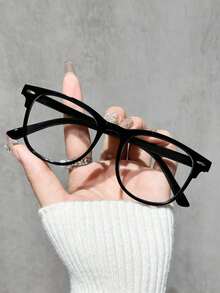 1/3pcs Retro Lightweight Fashion Glasses Set - Fashionable Full Frame Blue Ray Blocking Glasses - Multicolor - View 10