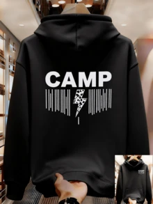 Sudadera para Hombre de Ropa de Exterior LQRE - Negro - Ver 1