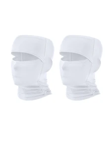 1pc/2pcs Unisex Balaclava Hat, Versatile For All Seasons, Suitable For Daily Use, Cycling, Outdoor Activities, And Walking - Multicolor - View 5