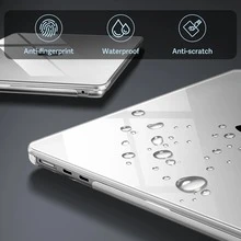 Compatible With Mac-Book Air 13 Inch Case, 2025-2022 M4 A3240 M3 A3113 M2 A2681 Hard Shell Case & Keyboard Skin Cover & Screen Protector - 黑色 - 查看 9