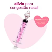 Kit Of 2 Manual  Aspirators – Cleaning Babies, Children And Adults – , Silicone Nozzle, Reusable - 中紫紅色 - 查看 3