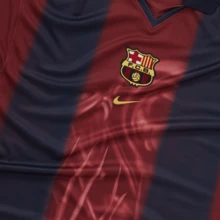 Nike FC Barcelona X Cactus Jack Retro 2000/01 Home Skeleton Jersey 'Red/Blue' Tops Men - Multicolor - View 3
