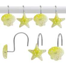 12个装彩色海星挂钩，适合秘密圣诞老人交换礼物、节日房屋照看或季节性礼物——完美的个性化礼物。非常适合圣诞装饰、卧室收纳、客厅摆设、玄关装饰和派对布置。可牢固悬挂饰品、围巾和珠宝。 - 黃色 - 查看 4