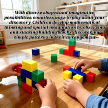 20pcs Magnetic Building Blocks, Large Magnetic Building Blocks, Suitable For Children Aged 3 To 8, 3D Color Building Blocks, Magnetic Stacked Cubes, Montessori Educational Toys, STEM Educational Building Blocks, Used For Building Architectural Creative Building Blocks, Educational And Entertaining Children's Games, Perfect Gifts For Boys And Girls On Thanksgiving, Christmas, New Year, Various Festivals And Birthday Parties - Multicolor - View 9