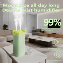 1个山形便携式USB加湿器，创意火山香薰机，噼啪作响的美学设计，具有七色变色灯光喷雾功能，适合桌面装饰、卧室氛围营造，以及美容保湿等多种用途。 - 多色A - 查看 10