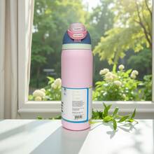 Owal-A 32oz Stainless Steel Insulated Water Bottle - Leak-Proof Sports Water Bottle With Dual-Function Spout Lid, Flip-Top Straw And Wide Mouth Design - Keeps Drinks Hot/Cold For 24 Hours - Great For Fitness, Travel And Everyday Use - Multicolor - View 9