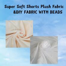 1pc Soft Plush Fabric Material, Suitable For Thanksgiving Decoration, DIY Handmade Home Textile, Applicable To Flannel - Multicolor - View 92