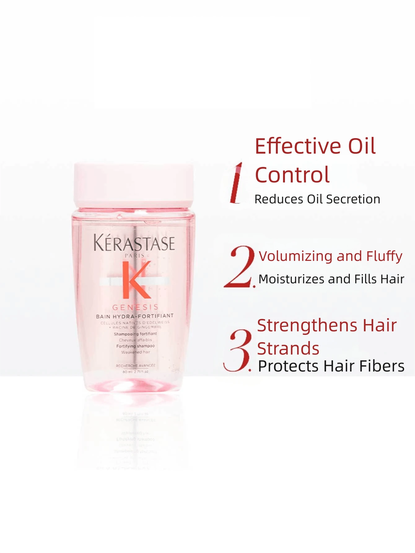 Kérastase 80ml KERASTASE Gentle Cleansing Shampoo - Fu Yuan Xin Si Intensive Shampoo 80ml - View 1