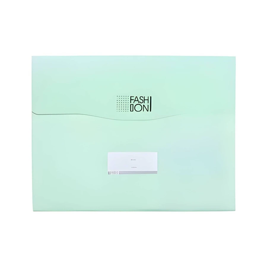 Carpeta Fuelle Expansible de Gran Capacidad, Disponible en 3 Colores Distintos, Ideal para Mantener Documentos Ordenados, Protegerlos y Facilitar una Organización Eficiente en Oficina, Escuela o Hogar - verde menta - Ver 1