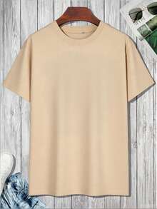 Camiseta Negra con Estampado Welcome Back to School en Colores para Regreso a Clases - Caqui - Ver 2