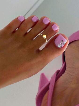 1件装925纯银心形女士脚环，可调节尺寸，夏季沙滩脚饰，女士礼物