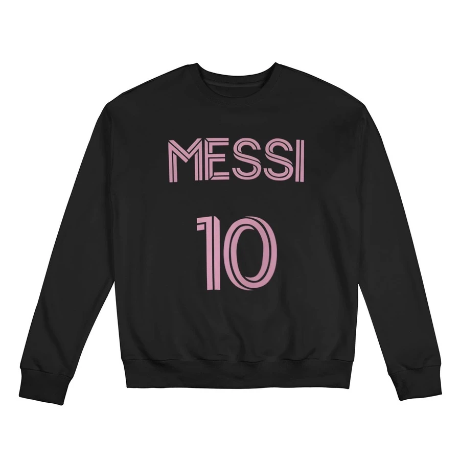Fan Sweahirt_ Soccer Hero Legend Crewneck - 黑色 - 查看 1