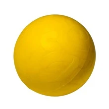 Bolinha Maciça Mordedor 3 Unidades Bola Colorida Para Cães Atóxica 55 mm Resistente Cheirinho Tutti Frutti - Multicolorido - Visão 7