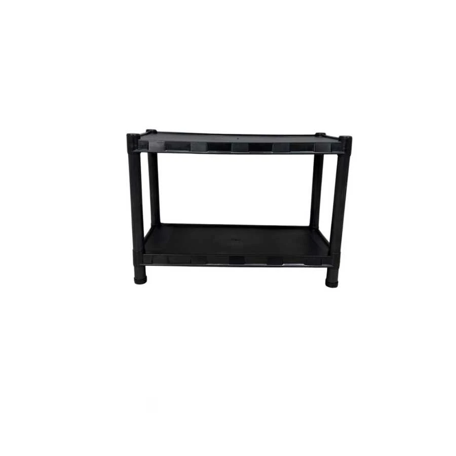 Modular Multi-Use Plastic Bookshelf. - 2 ripiani - Visualizzare 1