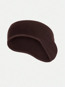 1PC Or 2PCS Unisex Solid Polar Fleece Ear Warmer Headband – Stretchy Winter Ear Muffs | Windproof, Portable Cold-Weather Ear Cover For Skiing, Ice Skating & Cycling