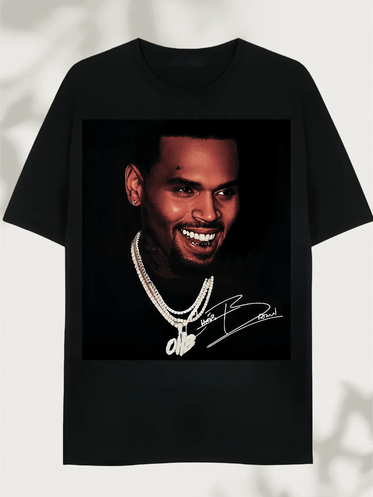 Men T-Shirts - 黑色 - 查看 1