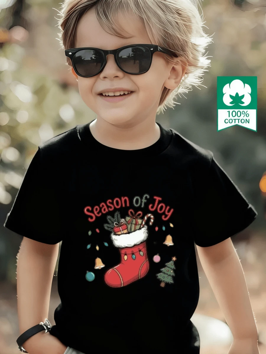 Young Boys T-Shirts - Black - View 1