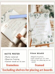 Customized Welcome Sign Party Decor Purple Butterfly Floral Design Birthday Welcome Event Sign Plaque Decorative Sign Personalized Gift For New Parents - Multicolor - View 4