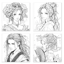 1pc Coloring Book Elegant Palace, Unique Pages, Upgraded Thick Paper, Find Relaxation And Serenity In Creative Expression Perfect Gift Idea For Holiday Parties And Social Gatherings, Suitable For Romantic Partners