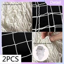 1 Set Polyester Football Net, Outdoor/Indoor 5-A-Side Soccer Rebound Net, Standard Size, Easy Installation, Durable, Excluding Poles, With Storage Bag For Convenient Carrying