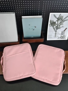 Tablet Protective Case/IPad Carrying Bag, Compatible With IPad, Kindle, Galaxy And Android Tablets, Waterproof, With Handle And Front Pocket. (Pink) - Pink - View 4