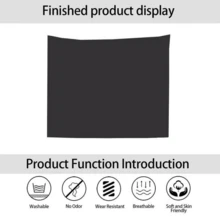 1 Piece Extra Large Black Angel Landscape Tapestry - Premium Polyester Fiber High-Definition Digital Printing, Soft Texture Art Decoration, Suitable For Living Room, Bedroom, Home Office, Angel Theme, Strong Visual Impact, Durable Material, Modern Home Decor Painting - Nhiều màu - Xem 9
