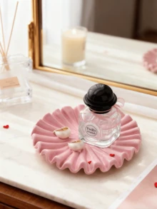 1pc Hand-Shaped Home Desktop Decoration Ornaments Jewelry Decoration Plate Key Ring Plate Give Hands Sculpture Resin Crafts Decoration, Best Gift, Winter, Decorations, Home, Wedding Decoration, Home Decoration, Jewelry Collection Box, Party Decoration Valentine's Day Birthday - Multicolor - View 7