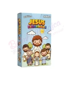 Kit 20 Jogo da Memória Jesus e Seus Amigos Apostolos Discipulos Biblico Lembrancinha Infantil Prenda - 20 CX JOGO DA MEMORIA JESUS E SEUS AMIGOS - Visão 5