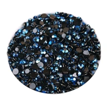 2MM-6MM, 5 Sizes Mix, 2000pcs/Pack, Jelly Candy AB Colors Glue On Round Flatback Rhinestones Gems Beads DIY Stones Diamond Design Accessories Glitter Manicure Decal Decorations For Phone Cover,Clothes,Bag,Shoes, Handicraft Products.