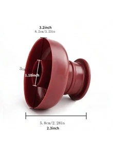 1pc Simple DIY Donut Mold - Plastic Donut Cake Mold, Suitable For Baking And Decoration - Great For Baking Bread, Desserts, Etc. - Kitchen Baking Tool - Multicolor - View 5