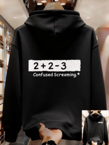 Street Style Hoodies For Men FA8M - Black - View 8
