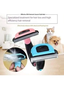 1件宠物美容工具+可折叠碗，用于美容和喂食，不占用牙齿区域。适用于所有犬猫/宠物用品/猫用品/狗用品 - 彩色 - 查看 7