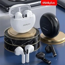 Lenovo ht38 真 Wireless Bluetooth Earbuds - In-Ear Headphones with Long Battery Life, High Sound Quality for Sports, Music & Gaming - 白色 - 查看 2