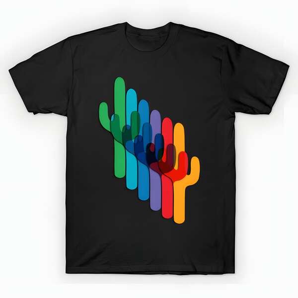 Cactus Overlay T-Shirt unisex de la de algodón puro de alta densidad de 220 g. C-AmiS-eta activa para mujer de - AL-Godón C-AmiS-eta 22602 % aL-Godón que se A-DAPTA a tu día Apto para todo tipo de perS-onas, ya sean mujeres o hombres Tejido duradero de alta C-Alidad apto para todas las estaciones, suave al tacto pero diseñado para durar Tops transpirables Conjuntos de otoño para mujer Conjuntos de vaC-Aciones para mujer Disfraz de Halloween para mujer